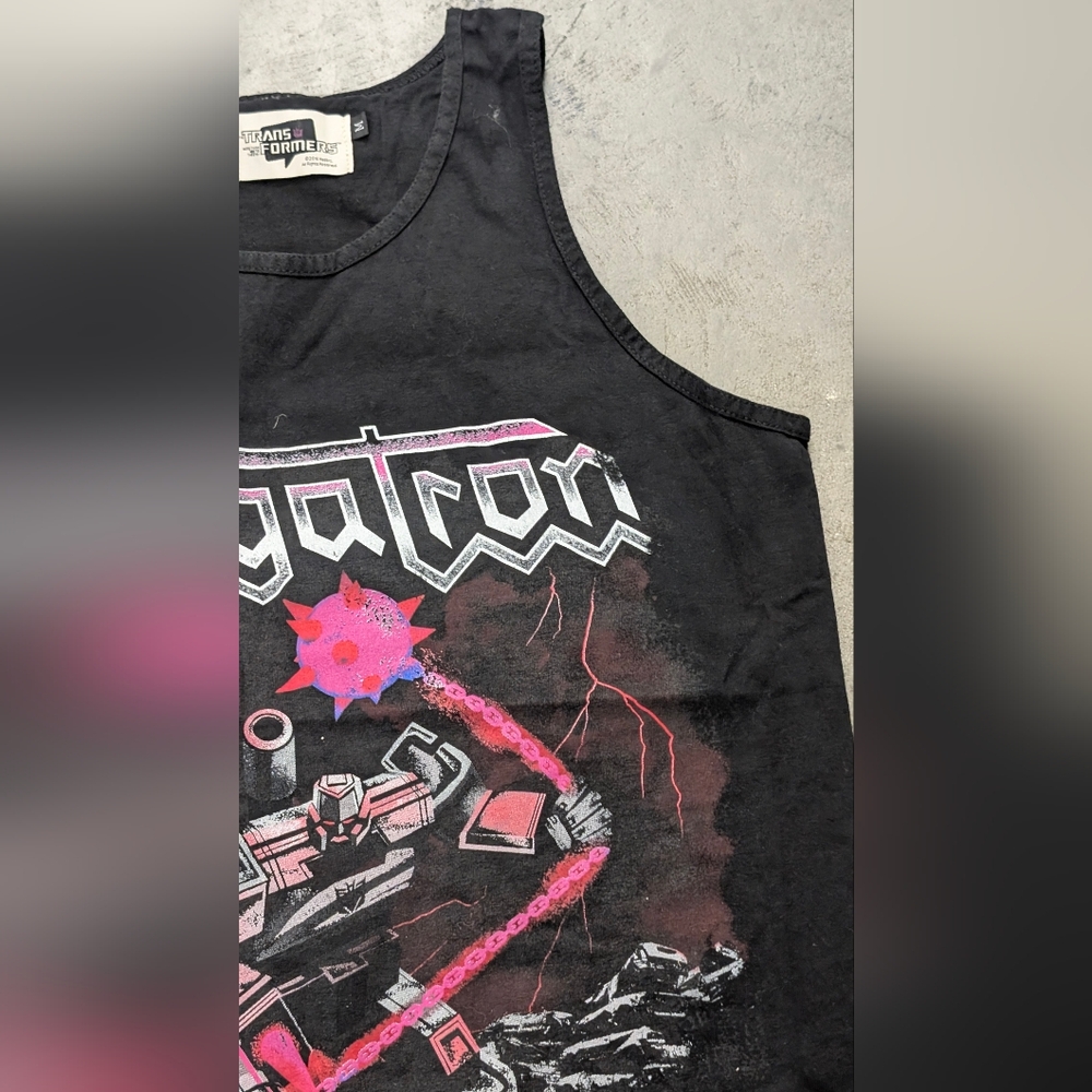 Hasbro Transformers Black Tank Top, Medium